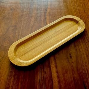 Pampered Chef Bamboo Cracker Tray